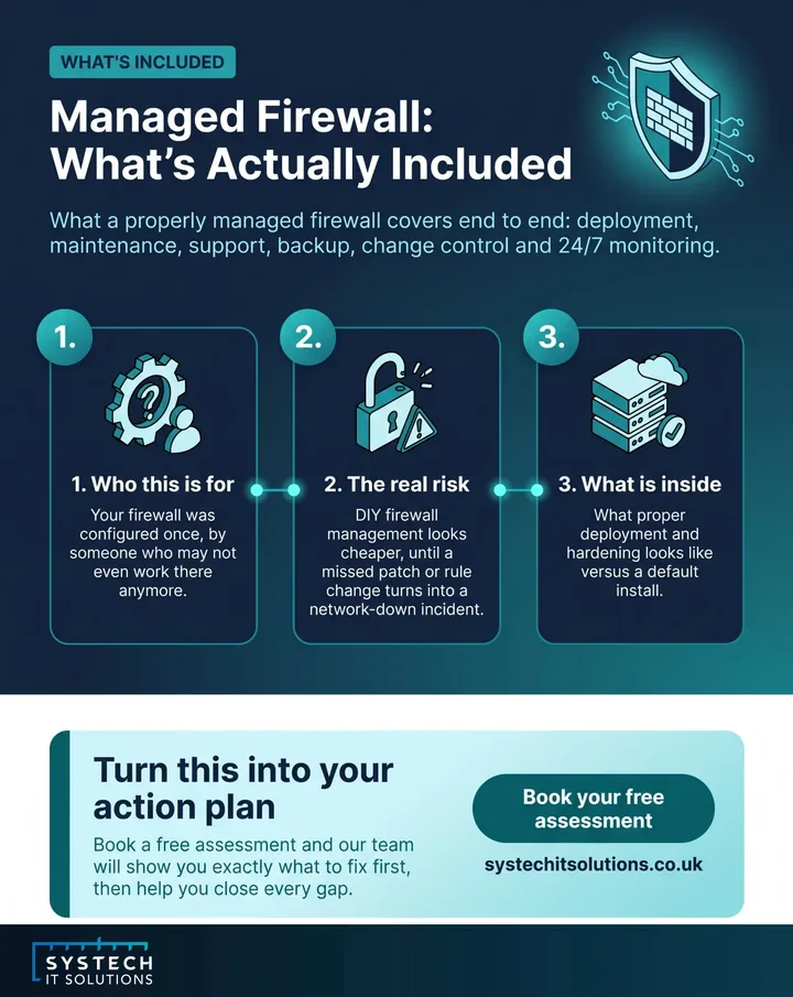 Managed Firewall: What's Actually Included